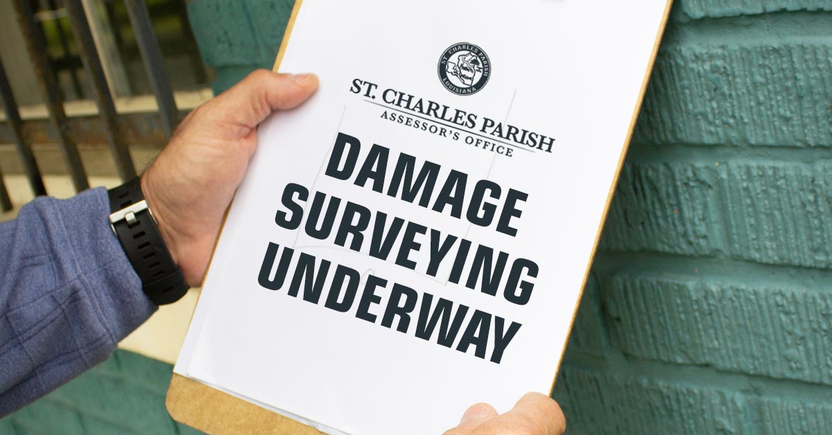 Damage Surveying Underway